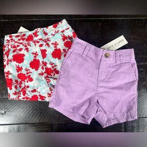 NWT Janie And Jack Shorts Bundle Size 6-12 Months